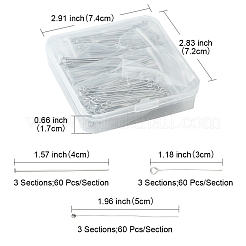 540 шт. 9 набора штифтов из нержавеющей стали марки 304 STAS-FS0001-34