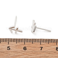 925 Orecchini in argento&nbsp;EJEW-K303-01S-09