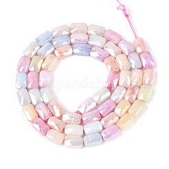 Антикоррозийные гальванические стеклянные бусины&nbsp;X-GLAA-T025-29F