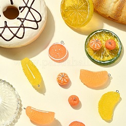 10шт 5 стиля подвески из смолы&nbsp;FIND-YW0005-96