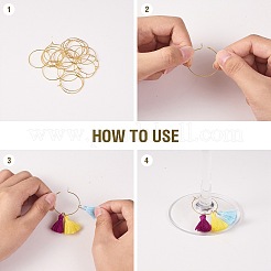 Наборы для изготовления шармов для бокалов своими руками FIND-SZ0002-68