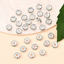 Латунные разделительные бусины со стразами класса b RSB032-B01