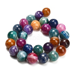Natur Drachen Venen Achat Perlen Stränge&nbsp;GG-L001-L01-01B