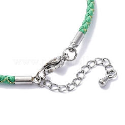 Fabrication de bracelets tressés en cordon polyester&nbsp;MAK-Z003-01P-22