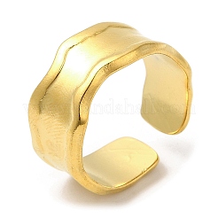 Anelli polsini aperti in acciaio inossidabile 304&nbsp;RJEW-K245-63G