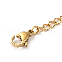 10 шт. 5 размера ионного покрытия (IP) удлинитель цепи из нержавеющей стали 304 STAS-E192-03G