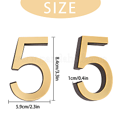 Акриловые зеркальные наклейки на стену&nbsp;DIY-CN0001-04