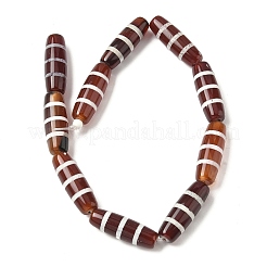 Нити бусин дзи в форме риса в тибетском стиле&nbsp;G-A269-A09-01