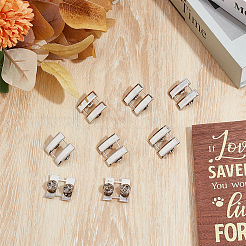 4 пара брошей из сплава&nbsp;JEWB-BC0001-13S