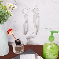 Acryl-Spiegel-Toilettenschilder-Set&nbsp;AJEW-WH0043-58