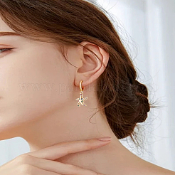 2шт латунные подвески из кубического циркония с микро-паве&nbsp;KK-LP0002-13