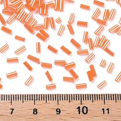 Прозрачные цвета блестящие стеклянные бусины из стекляруса SEED-N005-001-A11