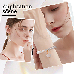 30 шт подвески из натуральных пресноводных ракушек FIND-BBC0002-65