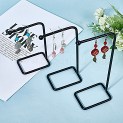 3 шт. 3 стиля железная стойка для демонстрации ювелирных изделий из ожерелья NDIS-SC0001-01