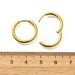 Серьги-кольца из нержавеющей стали 304 для женщин EJEW-M068-15G-G