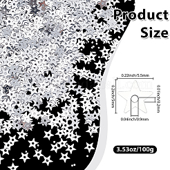 Ciondoli con paillette/paillettes per animali da 100 g&nbsp;KY-CY0001-24B