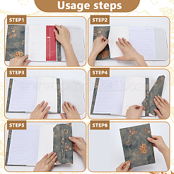 Тканевые обложки для книг AJEW-WH0695-018B