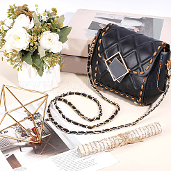 1 шт. цепные ручки для сумок из искусственной кожи и алюминия&nbsp;AJEW-CL0001-27B