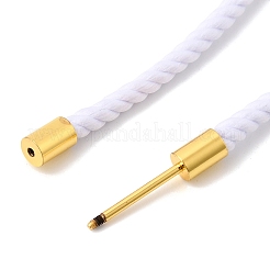 Herstellung von Halsketten aus 3 mm rundem Nylon-Mailand-Kordel&nbsp;BJEW-H642-01G-29