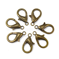 Тибетском стиле сплава омаров коготь застежками X-PALLOY-O027-AB01