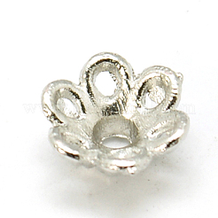 Tappi di perline fantasia in stile tibetano&nbsp;TIBEB-E018-S