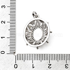 Природных тигровый глаз подвески&nbsp;KK-G553-06P