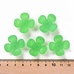 Матовые акриловые колпачки из бисера MACR-S371-06A-734