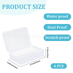 Коробки для хранения пластиковых карт с откидными крышками CON-WH20010-05A