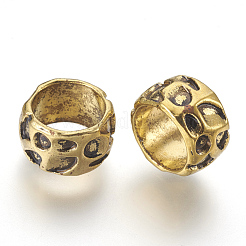 RONDELLE тибетском стиле шарики сплава GLF10982Y-NF