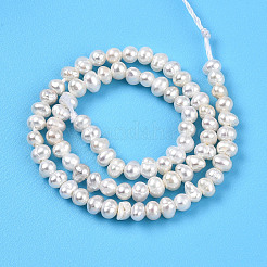 Нити из натурального культивированного пресноводного жемчуга PEAR-N013-02I-01