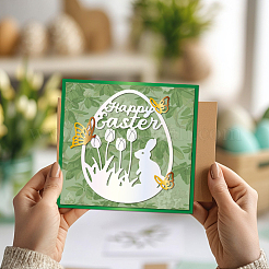 Ostern Thema Kohlenstoffstahl Stanzformen Schablonen&nbsp;DIY-WH0309-3560