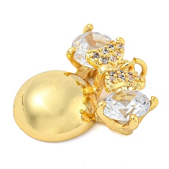 Стойки обшивки латунь микро проложить Циркон подвеску&nbsp;KK-Z063-19G