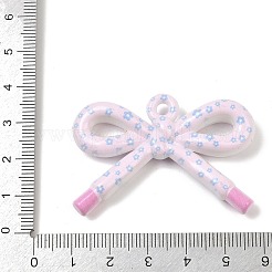 Непрозрачные печатные акриловые подвески&nbsp;MACR-I040-01H