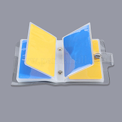 2 шт. мини-книжка-держатель для фотокарточек из ПВХ&nbsp;AJEW-SP0002-20A-05