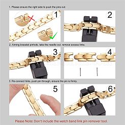 Pulseras de reloj de acero inoxidable&nbsp;JB648B