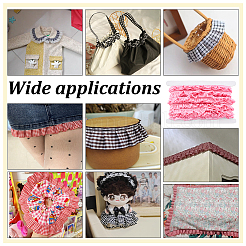 20 ярд полиэстеровых кружевных лент&nbsp;DIY-PH0031-86C