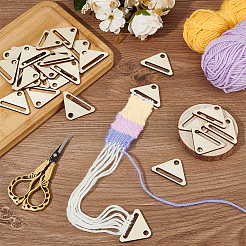 1 набор инструментов для плетения браслетов из деревянного шнура TOOL-BC0002-91