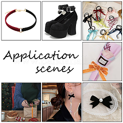 Односторонние бархатные ленты&nbsp;OCOR-WH0080-14E-01