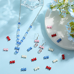 40 шт. 4-цветные литые соединительные звенья-подвески FIND-SP0002-48