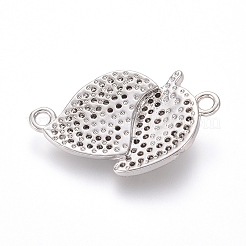 Соединители из латуни с микрочастицами и кубическим цирконием&nbsp;ZIRC-I032-41