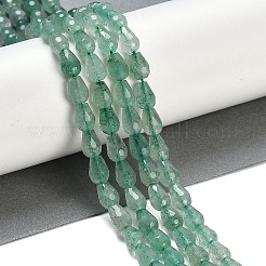 Натуральные зеленые клубничные бусины нити G-P553-D01-01