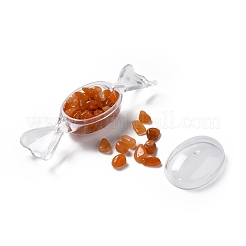 Натуральный красный авантюрин чип украшает DJEW-D004-01A