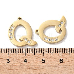 Pendentifs en acier inoxydable 304 plaqué or 14 carat véritable&nbsp;STAS-L022-157G-Q