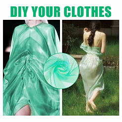 Polyester-Organza-Stoff&nbsp;DIY-WH0622-049B