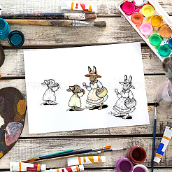 Пластиковые штампы пвх DIY-WH0167-57-0102