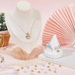 160 шт. 2-х цветные трубчатые дужки из цинкового сплава&nbsp;UNKW-SP0004-48