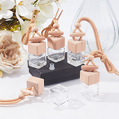 Стекло подвесные украшения&nbsp;HJEW-PH0001-07-WH