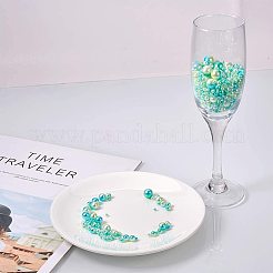 Имитация жемчуга акриловые OACR-PH0001-06B-WH