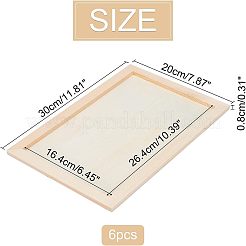 Панели холста картины дерева WOOD-WH0109-07