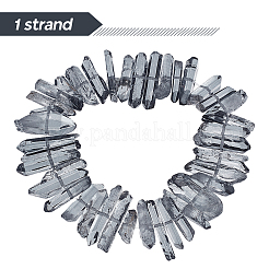 1 нить бусин из натурального кварцевого кристалла G-OC0002-54F